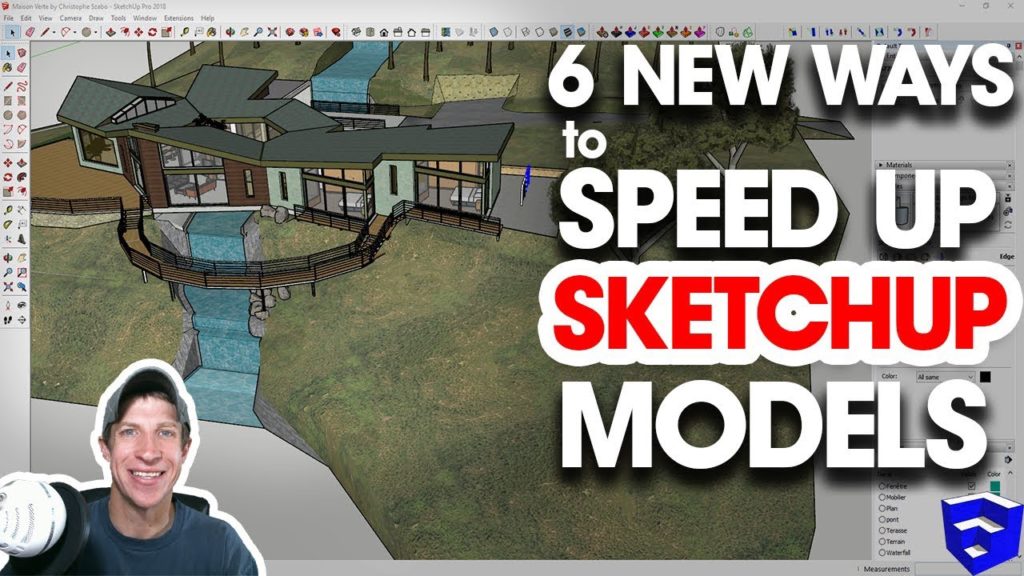 6 NEW WAYS To Speed Up Your SketchUp Models! - The SketchUp Essentials