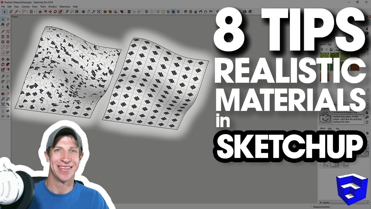 Tips For More Realistic Materials In Sketchup The Sketchup Essentials