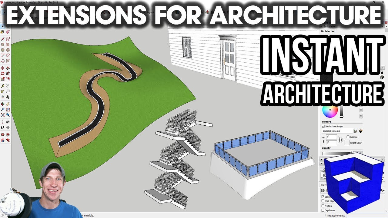 SketchUp Extensions FOR ARCHITECTURE Instant Architecture By Vali