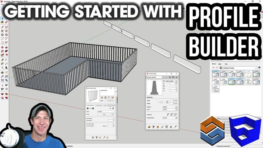 Getting Started With Profile Builder For Sketchup The Sketchup Essentials