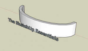 SketchUp 3d Text Aligned