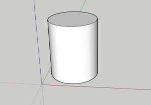 SketchUp Cylinder Example