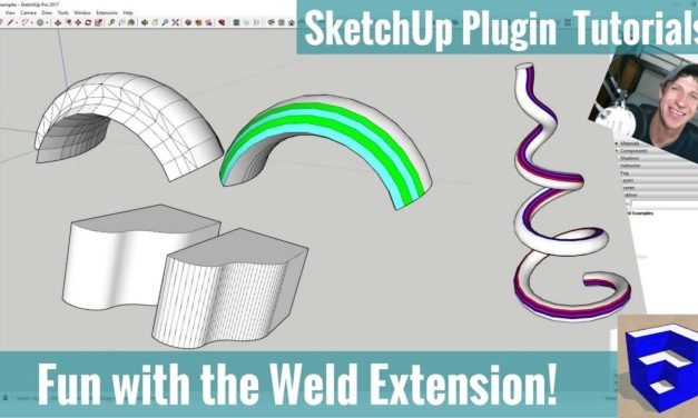 Fun with the Weld Extension in SketchUp – SketchUp Extension Tutorials