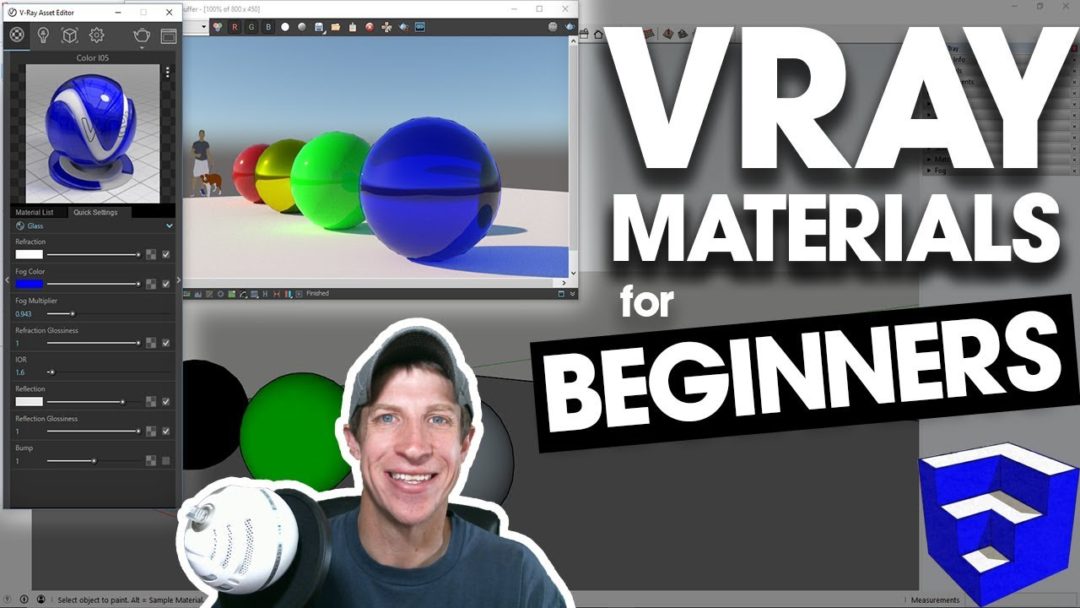 GETTING STARTED WITH VRAY MATERIALS – Vray Rendering for SketchUp ...