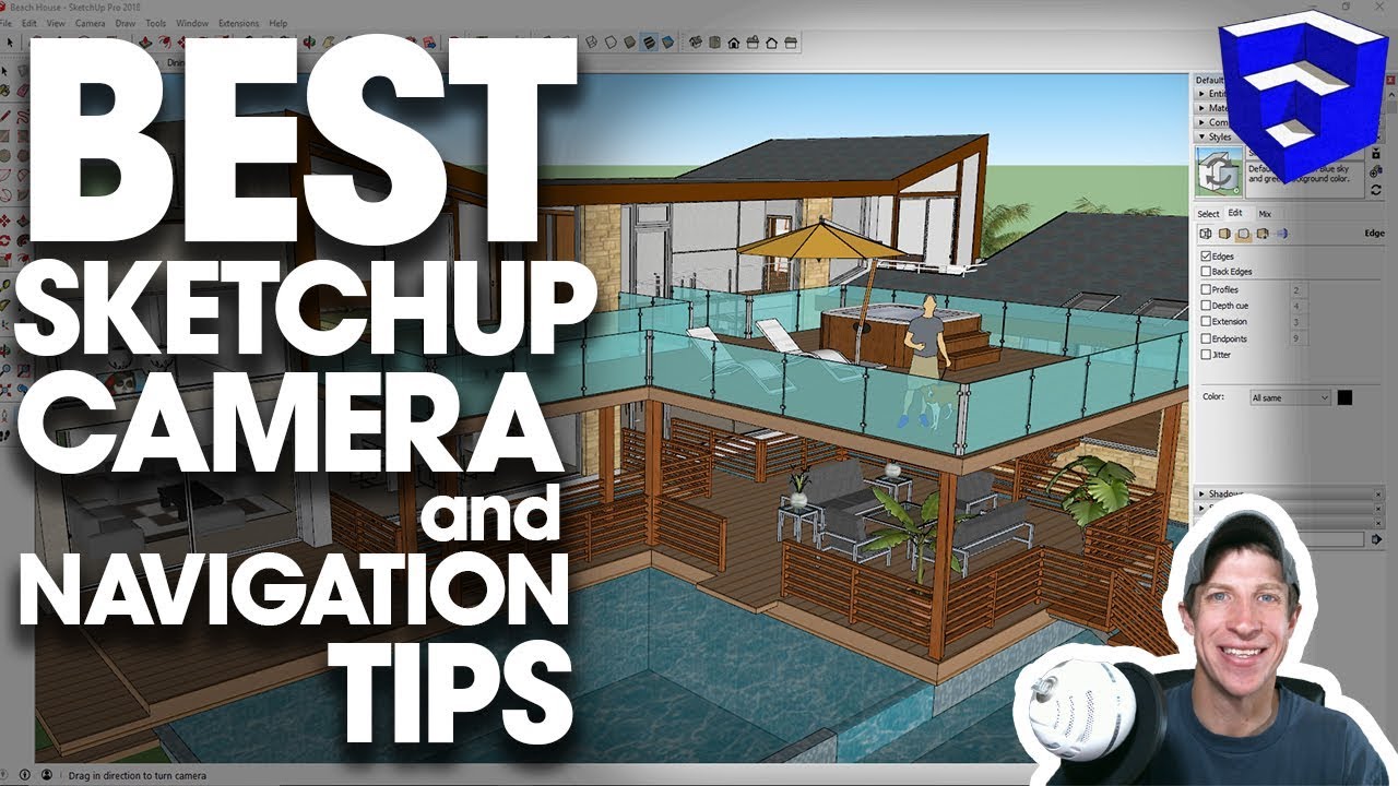 Sketchup камера