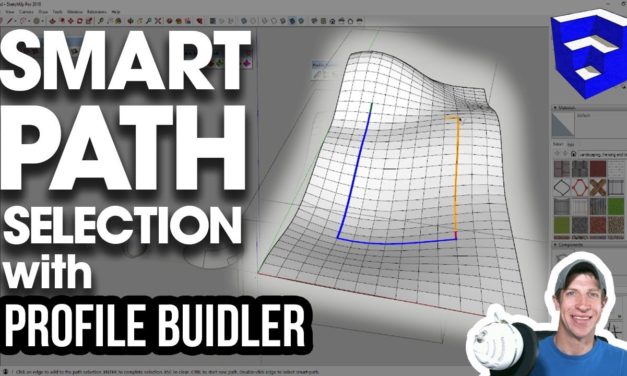FAST SELECTIONS with Profile Builder’s Smart Path Selection Tool