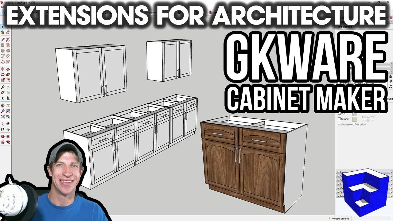 designing kitchen cabinets with sketchup