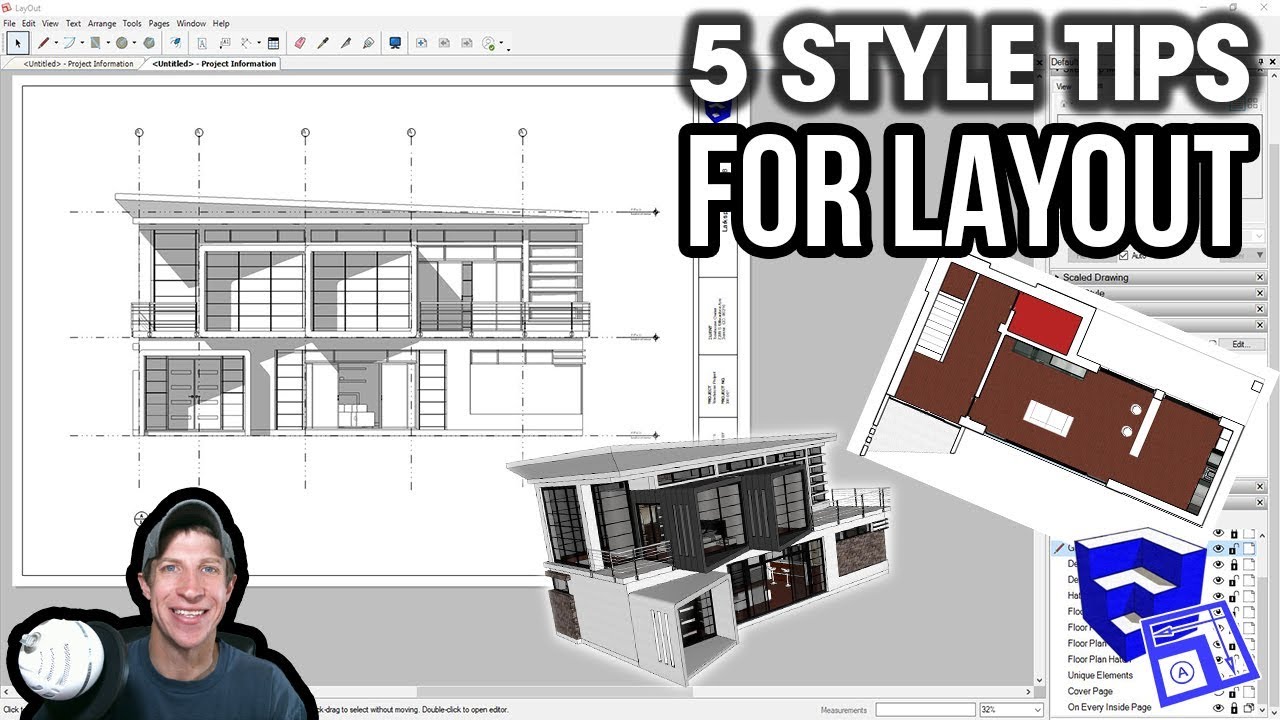 styles for sketchup